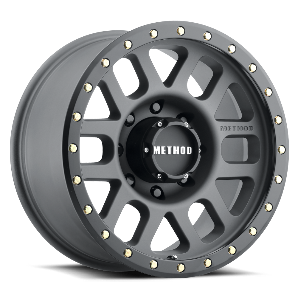 Method Race Wheels 309 | Grid | Titanium-MR30978580800-Wheels-Method Race Wheels-17x8.5 | 8x6.5 | 0/4.75" | MR30978580800-JDMuscle