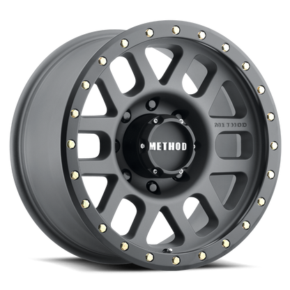 Method Race Wheels 309 | Grid | Titanium-MR30978580800-Wheels-Method Race Wheels-17x8.5 | 8x6.5 | 0/4.75" | MR30978580800-JDMuscle