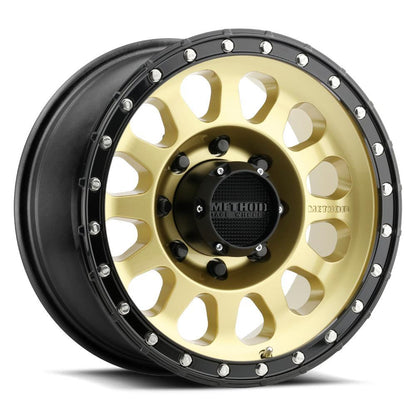 Method Race Wheels 315 | Gold / Black Lip-Wheels-Method Race Wheels-JDMuscle