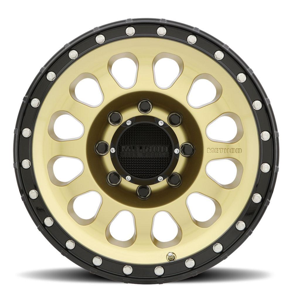 Method Race Wheels 315 | Gold / Black Lip-Wheels-Method Race Wheels-JDMuscle