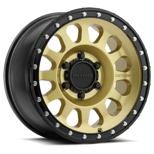 Method Race Wheels 315 | Gold / Black Lip-Wheels-Method Race Wheels-JDMuscle