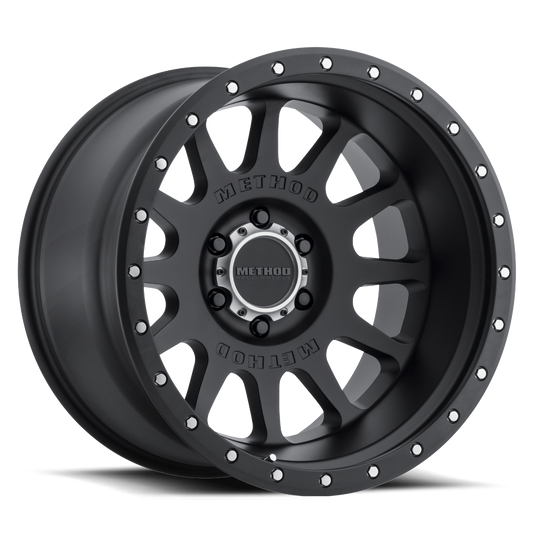 Method Race Wheels 605 | NV | Matte Black-MR60529016512N-Wheels-Method Race Wheels-20x9 | 6x135 | -12/4.50" | MR60529016512N-JDMuscle