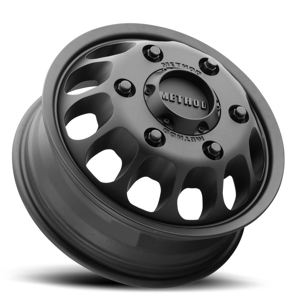 Method Race Wheels 901 | Sprinter Dually Wheel | Matte Black | FRONT-MR901655925117-Wheels-Method Race Wheels-FRONT | 16x5.5 | 6x205 | 117/8" | MR901655925117-JDMuscle