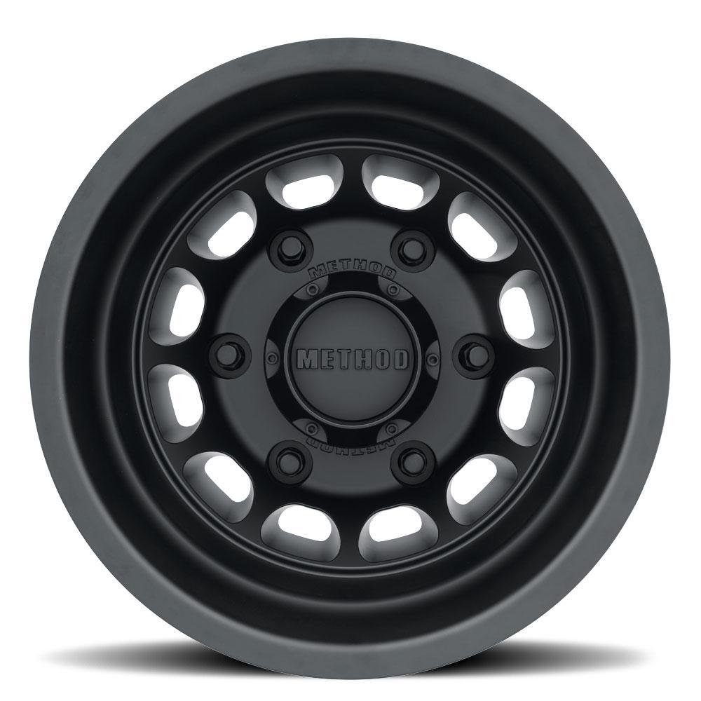 Method Race Wheels 901 | Sprinter Dually Wheel | Matte Black | REAR-MR901655925138N-Wheels-Method Race Wheels-16x5.5 | 6x205 | -138/-2.16" | MR901655925138N-JDMuscle