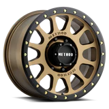 Method MR305 NV 18x9 0mm Offset 5x150 116.5mm CB Method Bronze/Black Street Loc Wheel | MR30589058900