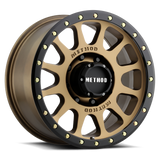 Method MR305 NV 18x9 0mm Offset 6x5.5 108mm CB Method Bronze/Black Street Loc Wheel | MR30589060900