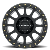 Method MR305 NV 20x10 -18mm Offset 5x5 94mm CB Matte Black Wheel | MR30521050518N