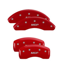 MGP 4 Caliper Covers Engraved Front & Rear MGP Red Finish Silver Characters for 19 - 20 Toyota Camry - JDMuscleNon - Categorizedmgp16244SMGPRD