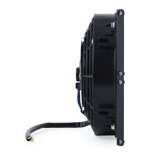 Mishimoto 10in. Heavy-Duty Oil Cooler Fan Shroud Micro Wrinkle Black Universal | MMFS-HDOC-10 - JDMuscleElectric FansmisMMFS-HDOC-10