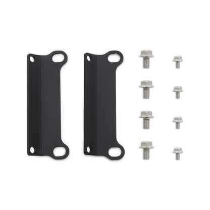 Mishimoto 10in. Heavy-Duty Oil Cooler Fan Shroud Micro Wrinkle Black Universal | MMFS-HDOC-10 - JDMuscleElectric FansmisMMFS-HDOC-10