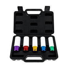 Mishimoto 1/2in. Wheel Nut Socket Set 5pc Universal | MMTL-LUG-5 - JDMuscleLug NutsmisMMTL-LUG-5