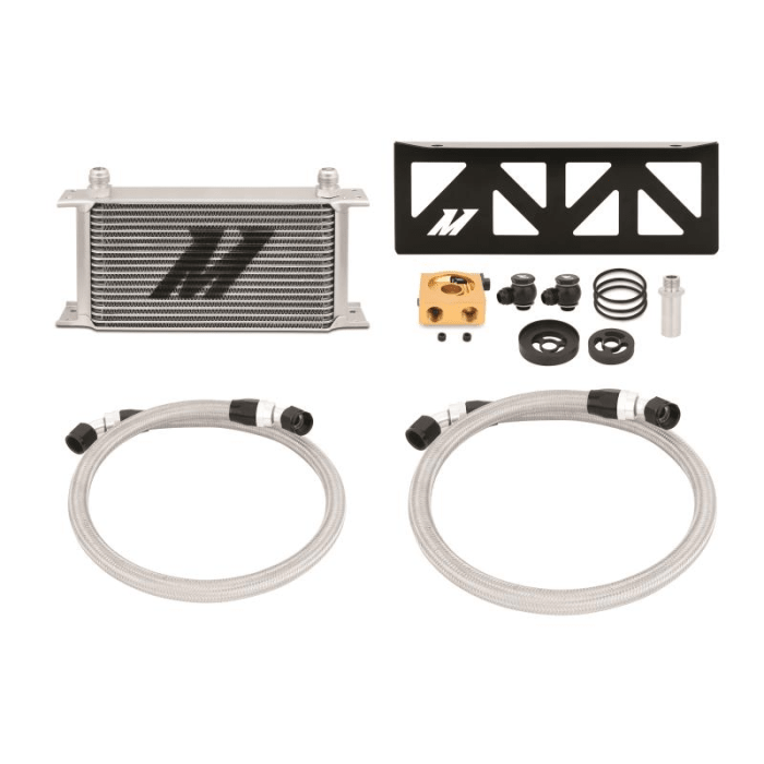 Mishimoto [13 - 21 BRZ /FR - S/GT86] Oil Cooler Kit | MMOC - BRZ - 13 - PARENT - JDMuscleFluid CoolersmisMMOC-BRZ-13TSilverThermostatic