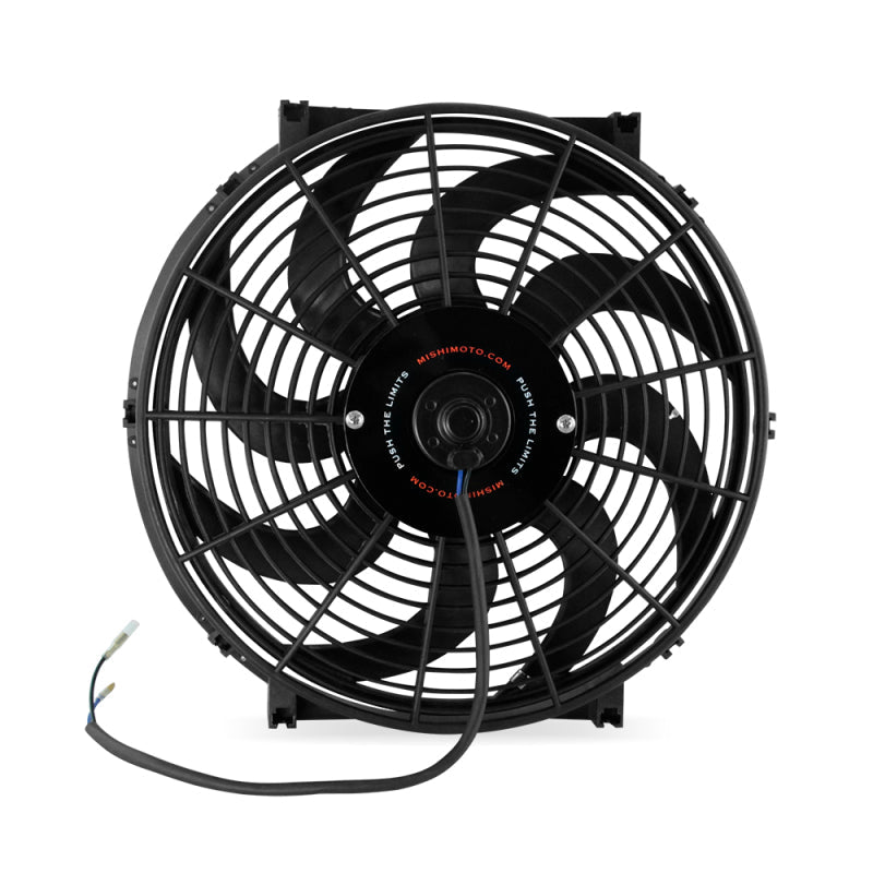 Mishimoto 14 Inch Curved Blade Electrical Fan Universal | MMFAN-14C - JDMuscleElectric FansmisMMFAN-14C