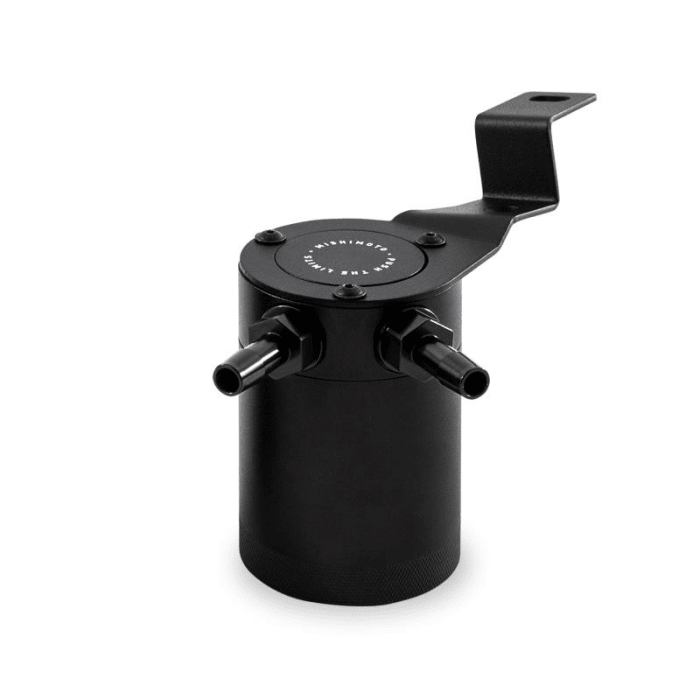 Mishimoto 15 - 21 WRX Baffled Oil Catch Can PVC Side Black | MMBCC - WRX - 15PBE - JDMuscleCatch CansMIMMMBCC-WRX-15PBE
