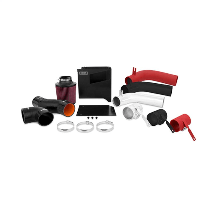 Mishimoto [15 - 21 WRX] Cold Air Intake Wrinkle Black w/ Air Box - JDMuscleIntakesMIMMMAI-WRX-15BWBK