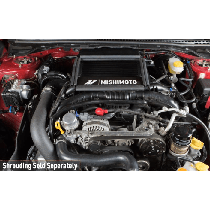 Mishimoto 15 - 21 WRX Topmount Street Intercooler, Black | WRX - 15XBK - JDMuscleIntercoolersMIMMMTMIC-WRX-15XBK