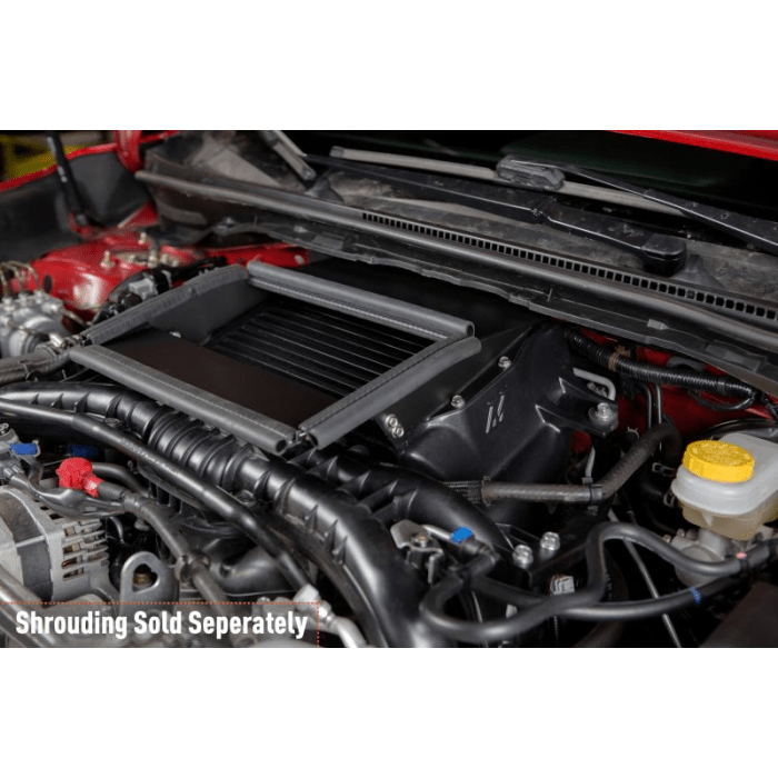 Mishimoto 15 - 21 WRX Topmount Street Intercooler, Black | WRX - 15XBK - JDMuscleIntercoolersMIMMMTMIC-WRX-15XBK