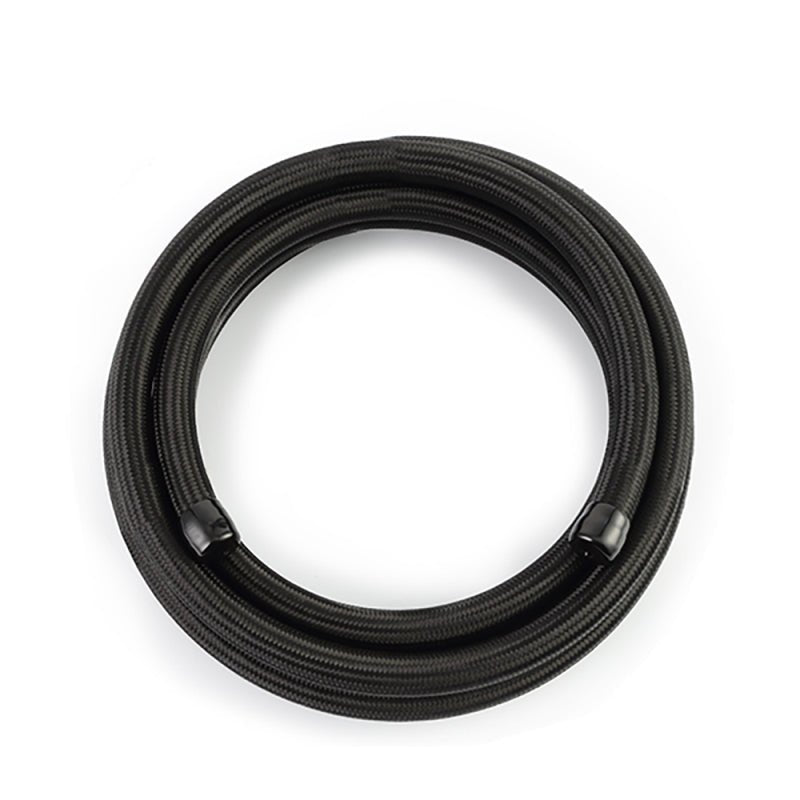 Mishimoto 15Ft Stainless Steel Braided Hose w/ 12AN Fittings Black Universal | MMSBH-12180-CB - JDMuscleRadiator HosesmisMMSBH-12180-CB