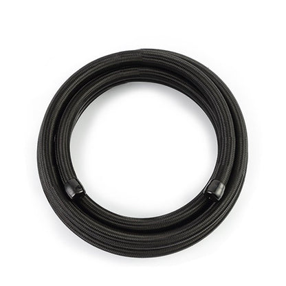 Mishimoto 15Ft Stainless Steel Braided Hose w/ 12AN Fittings Black Universal | MMSBH-12180-CB - JDMuscleRadiator HosesmisMMSBH-12180-CB
