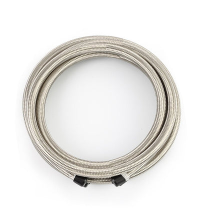 Mishimoto 15Ft Stainless Steel Braided Hose w/ 12AN Fittings Stainless Universal | MMSBH-12180-CS - JDMuscleRadiator HosesmisMMSBH-12180-CS