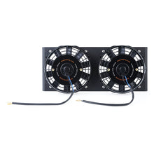 Mishimoto 17in. Heavy-Duty Oil Cooler Fan Shroud Micro Wrinkle Black Universal | MMFS-HDOC-17 - JDMuscleElectric FansmisMMFS-HDOC-17