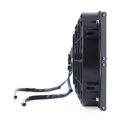 Mishimoto 17in. Heavy-Duty Oil Cooler Fan Shroud Micro Wrinkle Black Universal | MMFS-HDOC-17 - JDMuscleElectric FansmisMMFS-HDOC-17