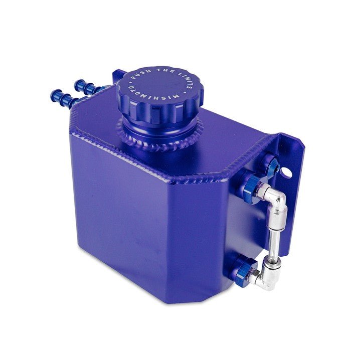 Mishimoto 1L Coolant Overflow Tank Blue Universal | MMRT-1LBL - JDMuscleOverflow / Expansion TanksmisMMRT-1LBL