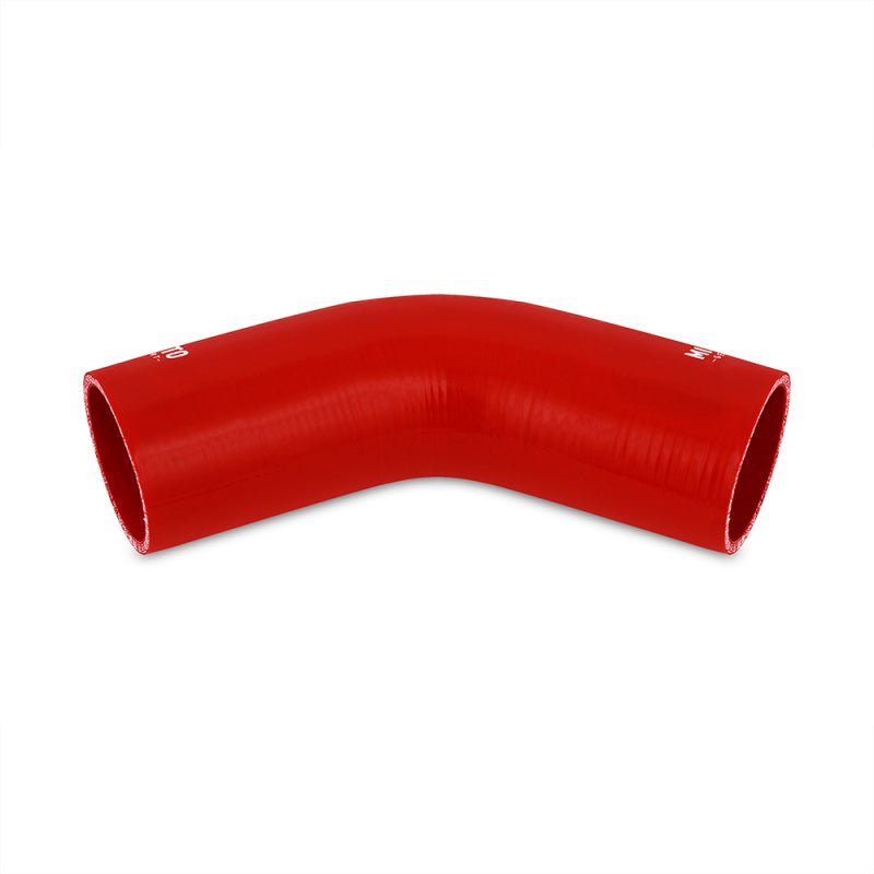 Mishimoto 2.25in 45 Degree Silicone Coupler Red Universal | MMCP-22545RD - JDMuscleIntercooler Hose KitsmisMMCP-22545RD