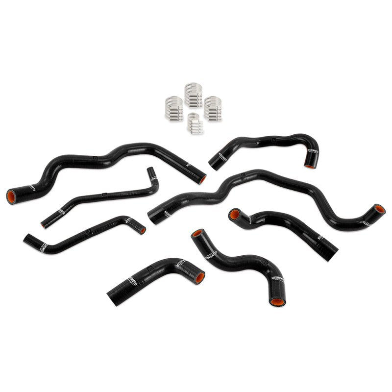 Mishimoto 23 - 24 Nissan Z Silicone Ancillary Coolant Hose Kit - Black | MMHOSE - Z - 23ANCBK - JDMuscleIntercooler Hose KitsmisMMHOSE-Z-23ANCBK