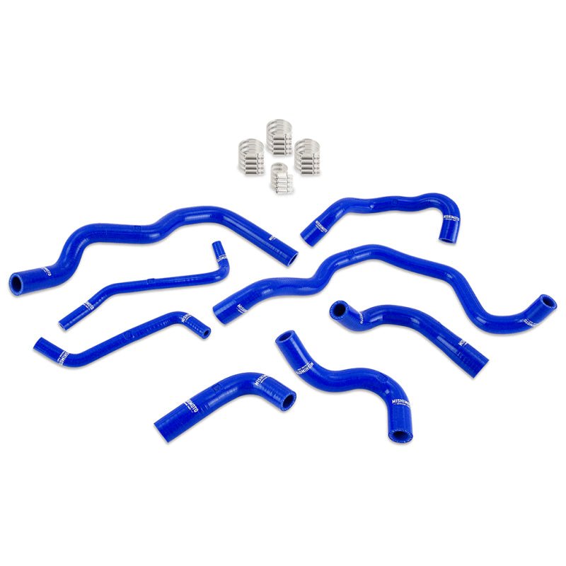 Mishimoto 23 - 24 Nissan Z Silicone Ancillary Coolant Hose Kit - Blue | MMHOSE - Z - 23ANCBL - JDMuscleIntercooler Hose KitsmisMMHOSE-Z-23ANCBL