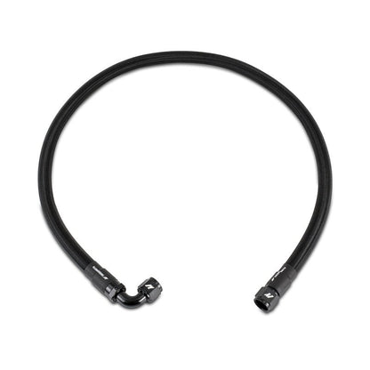 Mishimoto 4Ft Stainless Steel Braided Hose w/ 10AN Straight/90 Fittings Black Universal | MMSBH-10-4BK - JDMuscleRadiator HosesmisMMSBH-10-4BK