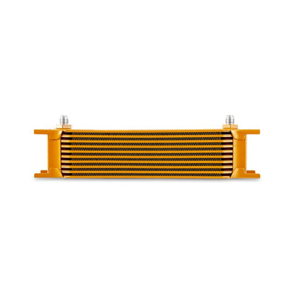 Mishimoto -6AN 10 Row Oil Cooler Gold Universal | MMOC-10-6GD - JDMuscleFluid CoolersmisMMOC-10-6GD