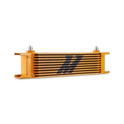 Mishimoto -6AN 10 Row Oil Cooler Gold Universal | MMOC-10-6GD - JDMuscleFluid CoolersmisMMOC-10-6GD