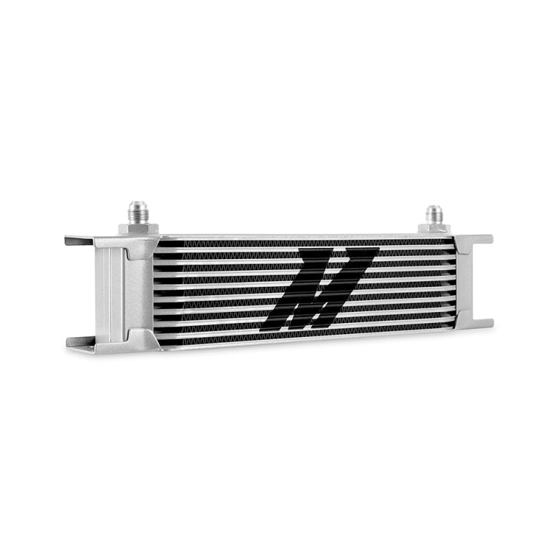 Mishimoto -6AN 10 Row Oil Cooler Silver Universal | MMOC-10-6SL - JDMuscleFluid CoolersmisMMOC-10-6SL