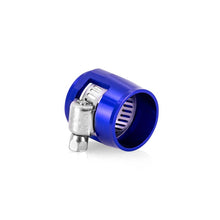 Mishimoto Aluminum 12AN Hex Finishers Blue Universal | MMHXF-12-4-BL - JDMuscleUniversal Hose ClampsmisMMHXF-12-4-BL