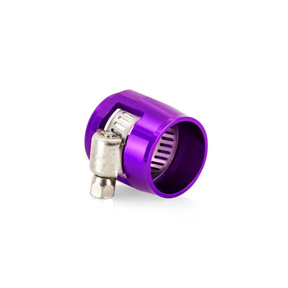 Mishimoto Aluminum 12AN Hex Finishers Purple Universal | MMHXF-12-4-PR - JDMuscleUniversal Hose ClampsmisMMHXF-12-4-PR