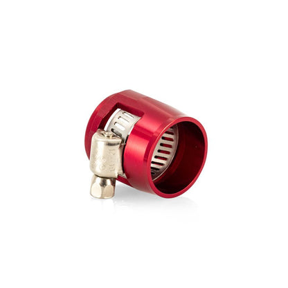 Mishimoto Aluminum 12AN Hex Finishers Red Universal | MMHXF-12-4-RD - JDMuscleUniversal Hose ClampsmisMMHXF-12-4-RD