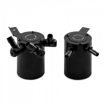Mishimoto Baffled Oil Catch Can Kit - Black Fits WRX 2008-2014 | MMBCC-WRX-08SBE - JDMuscleCatch CanmisMMBCC-WRX-08SBE
