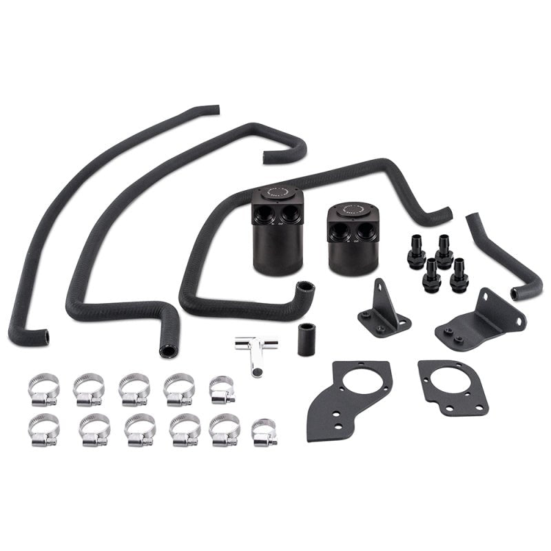 Mishimoto Baffled Oil Catch Can Kit Fits Nissan 350Z 2007-2009 | MMBCC-350Z-07PBE - JDMuscleCatch CansmisMMBCC-350Z-07PBE