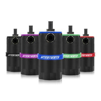 Mishimoto Baffled Oil Catch Can Purple - Universal