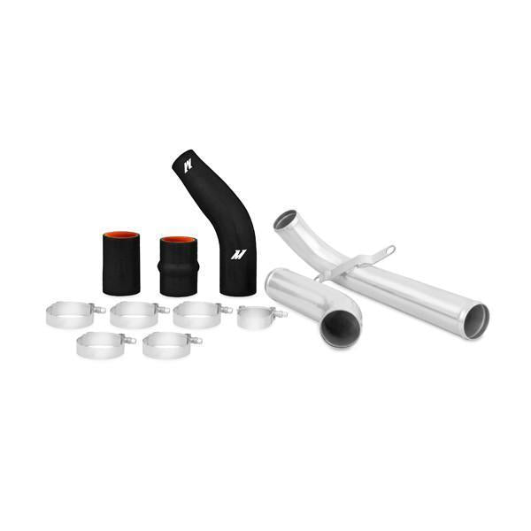 Mishimoto Black Lower Intercooler Pipe Kit Mitsubishi Lancer Evolution X-MMICP-EVO-10LBK-Intercooler Piping Kits-Mishimoto-JDMuscle