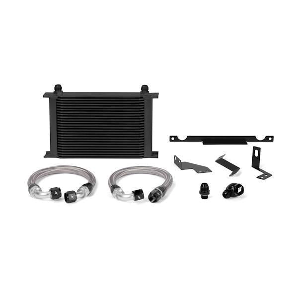 Mishimoto Black Oil Cooler Kit 2001-2007 Mitsubishi Evolution 7/8/9-MMOC-EVO-01BK-Fluid Coolers-Mishimoto-JDMuscle