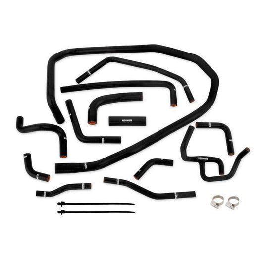 Mishimoto Black Silicone Ancillary Hose Kit Subaru WRX 2015-2019-MMHOSE-WRX-15ANCBK-Engine Hose Kits-Mishimoto-JDMuscle