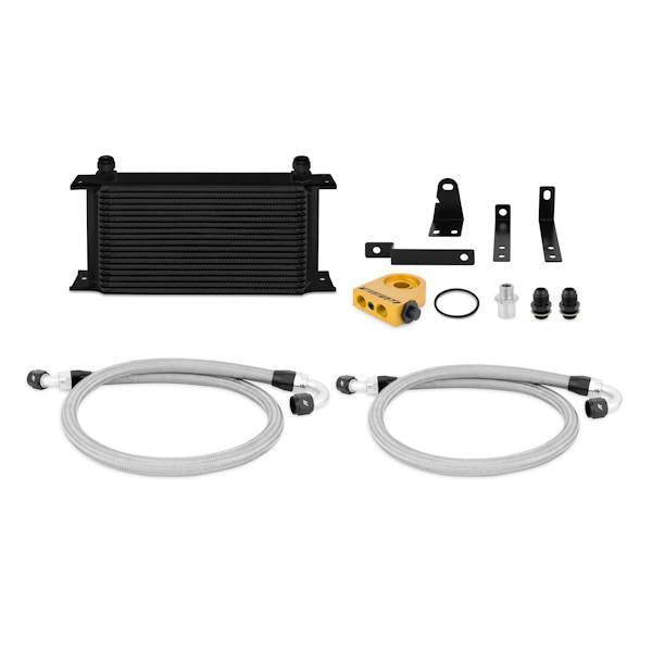 Mishimoto Black Thermostatic Oil Cooler Kit Honda S2000 2000-2009-MMOC-S2K-00TBK-Fluid Coolers-Mishimoto-JDMuscle