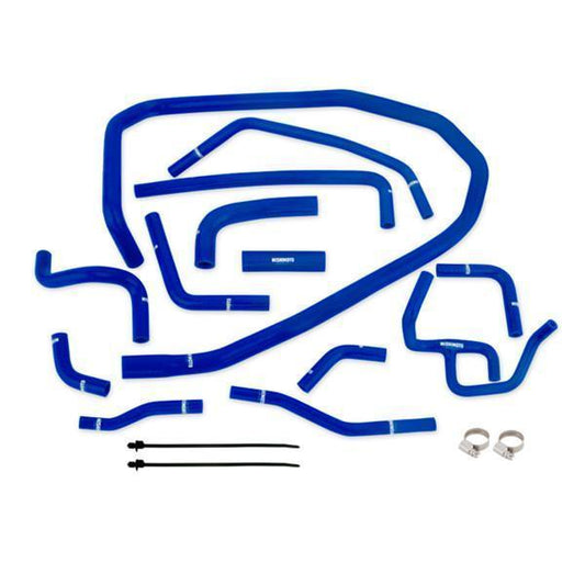 Mishimoto Blue Silicone Ancillary Hose Kit Subaru WRX 2015-2019-MMHOSE-WRX-15ANCBL-Engine Hose Kits-Mishimoto-JDMuscle