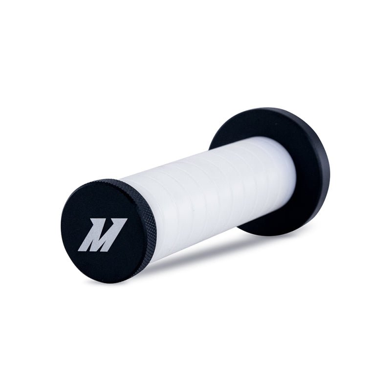 Mishimoto BMX Grip Style Weighted Shift Knob Black / White Universal | MMSK-BMXBKWH - JDMuscleShift KnobsmisMMSK-BMXBKWH