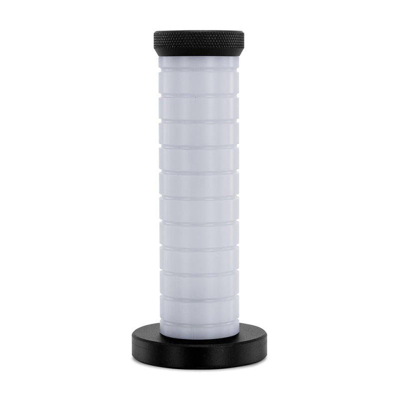 Mishimoto BMX Grip Style Weighted Shift Knob Black / White Universal | MMSK-BMXBKWH - JDMuscleShift KnobsmisMMSK-BMXBKWH