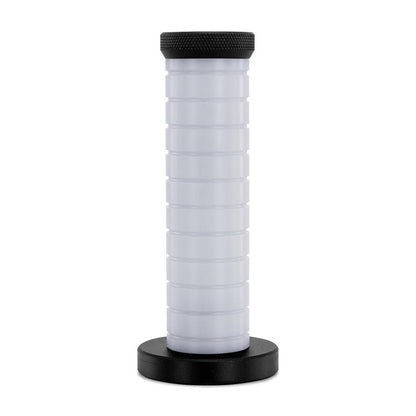 Mishimoto BMX Grip Style Weighted Shift Knob Black / White Universal | MMSK-BMXBKWH - JDMuscleShift KnobsmisMMSK-BMXBKWH