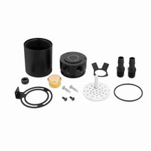 Mishimoto Compact Baffled Oil Catch Can Black - 2-Port - Universal