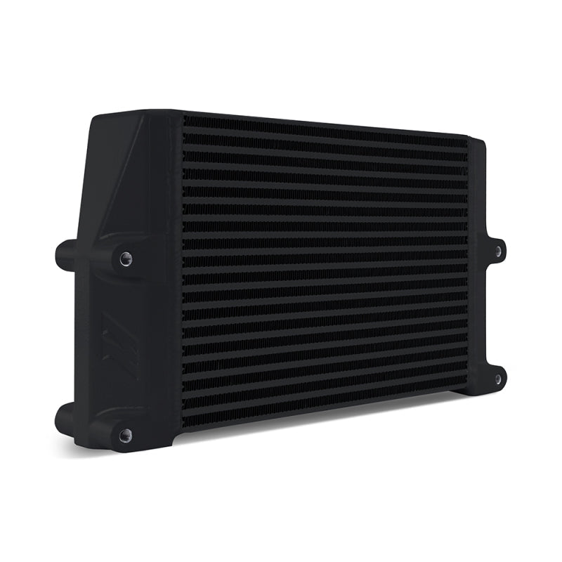 Mishimoto Heavy-Duty Oil Cooler 10" Same-Side Outlets Black Universal | MMOC-SSO-10BK - JDMuscleFluid CoolersmisMMOC-SSO-10BK